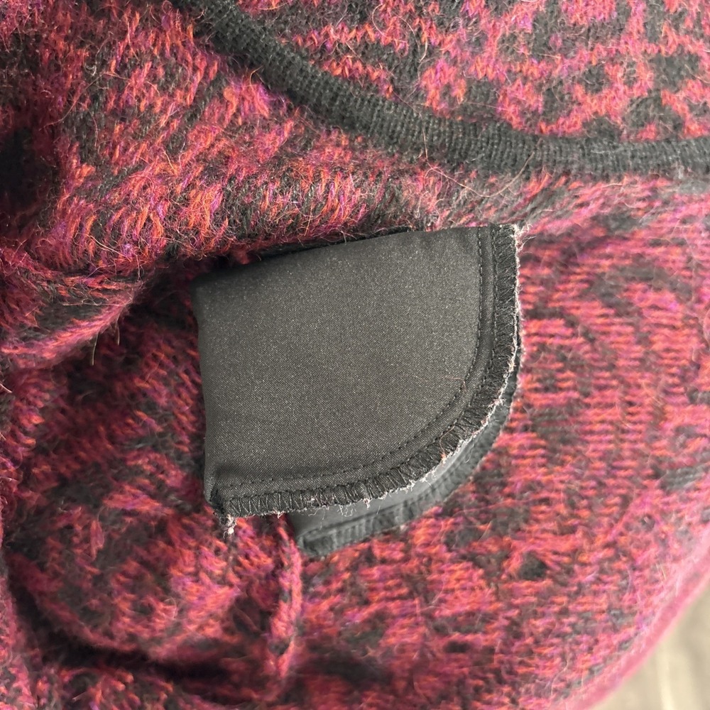 Peruvian Connection‎ 100% Alpaca Handmade Bolivia MEDIUM Cardigan Sweater FLAW - Picture 7 of 11